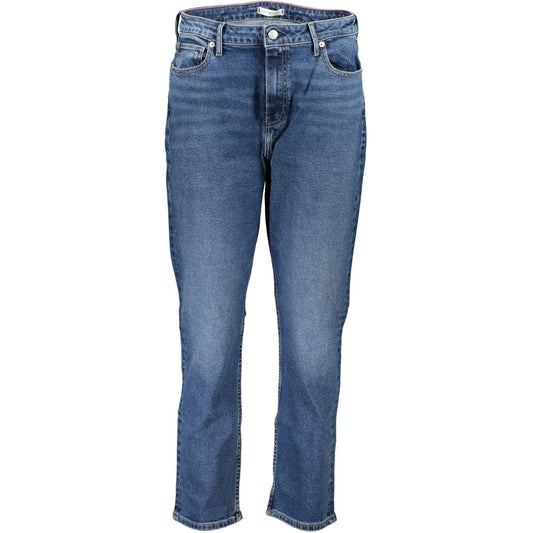 Tommy Hilfiger Blue Cotton Jeans & Pant by Tommy Hilfiger