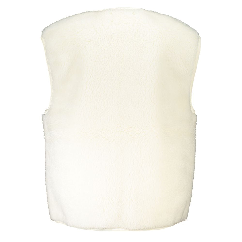 Calvin Klein White Polyester Jackets & Coat by Calvin Klein