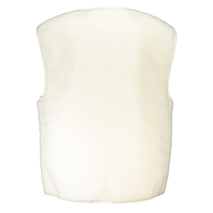Calvin Klein White Polyester Jackets & Coat by Calvin Klein