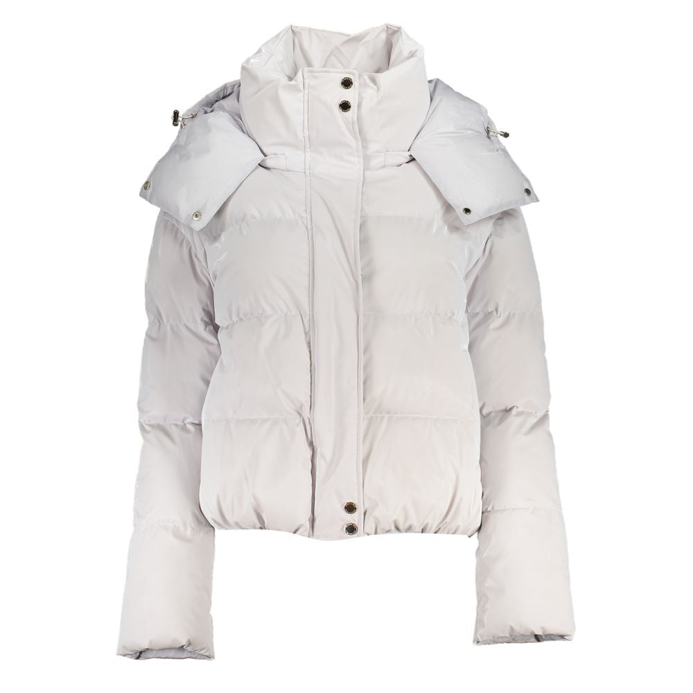 Patrizia Pepe White Polyethylene Jackets & Coat by Patrizia Pepe