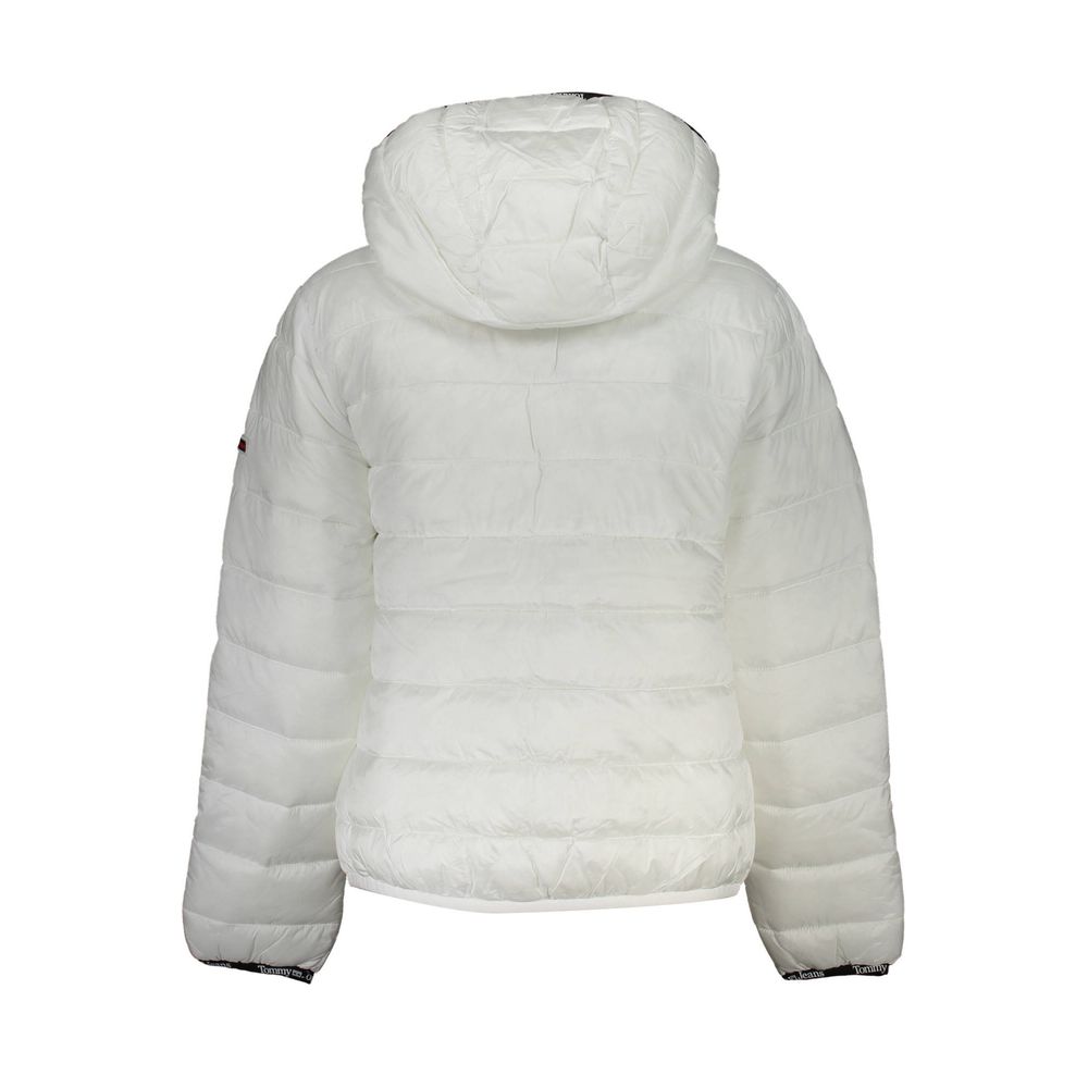 Tommy Hilfiger White Polyester Jackets & Coat by Tommy Hilfiger