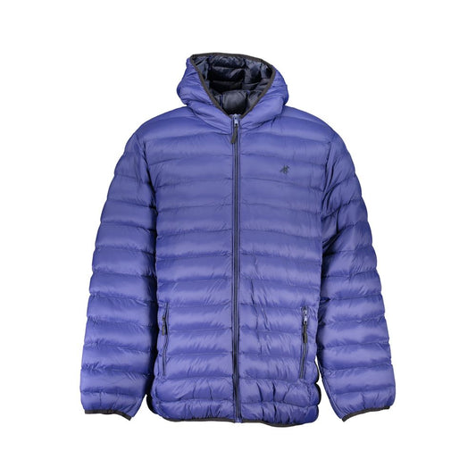 US Grand Polo Blue Polyester Jacket