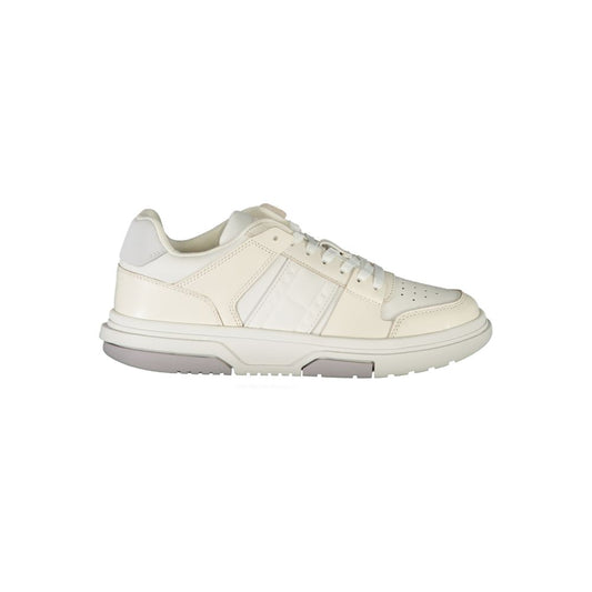 Tommy Hilfiger White Polyester Sneaker by Tommy Hilfiger
