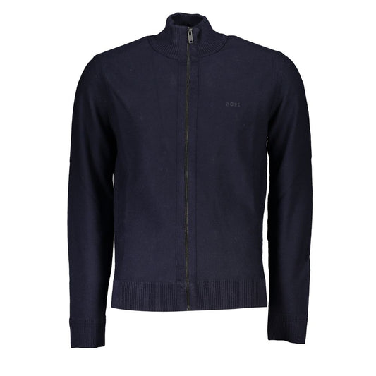 Pull bleu en polyamide Hugo Boss