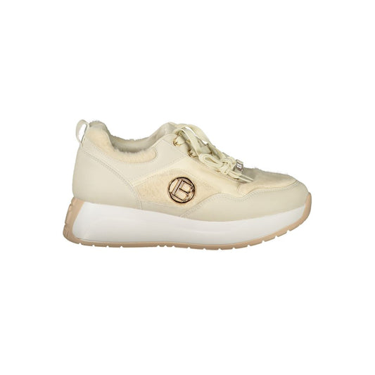 Laura Biagiotti Beige Polyethylene Sneaker by Laura Biagiotti