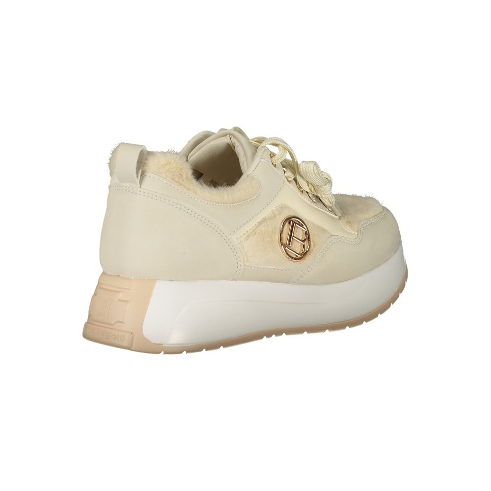 Laura Biagiotti Beige Polyethylene Sneaker by Laura Biagiotti