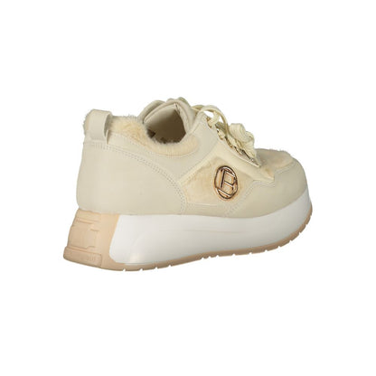Laura Biagiotti Beige Polyethylene Sneaker by Laura Biagiotti