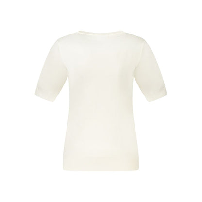 Guess Jeans White Viscose Sweater by Guess Jeans