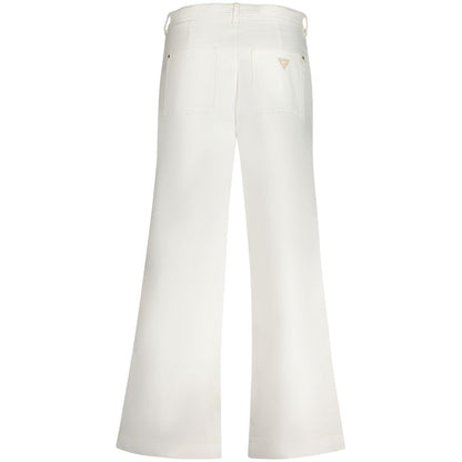 Guess Jeans White Cotton Jeans & Pant by Guess Jeans
