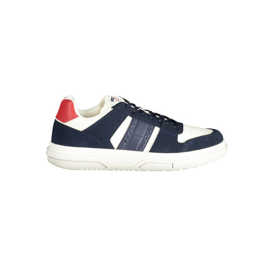 Tommy Hilfiger Blue Polyester Sneaker by Tommy Hilfiger