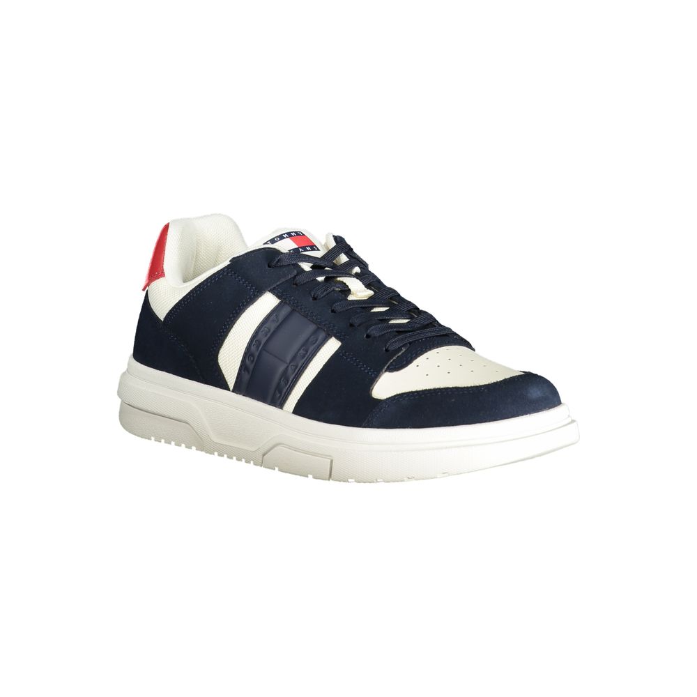 Tommy Hilfiger Blue Polyester Sneaker by Tommy Hilfiger