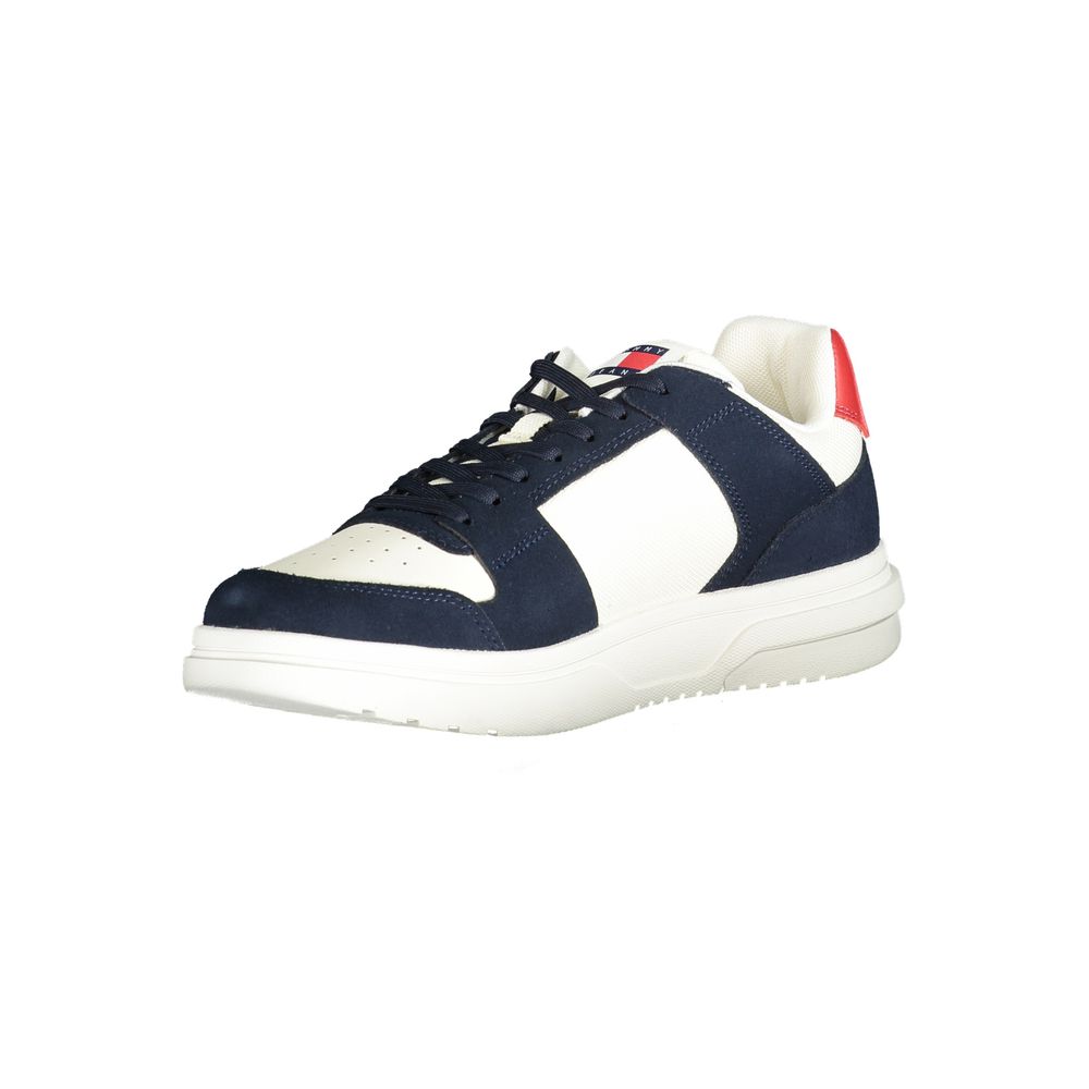 Tommy Hilfiger Blue Polyester Sneaker by Tommy Hilfiger