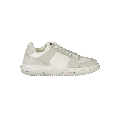 Tommy Hilfiger White Polyester Sneaker by Tommy Hilfiger