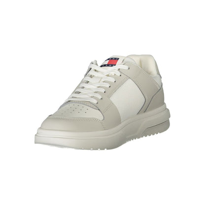 Tommy Hilfiger White Polyester Sneaker by Tommy Hilfiger