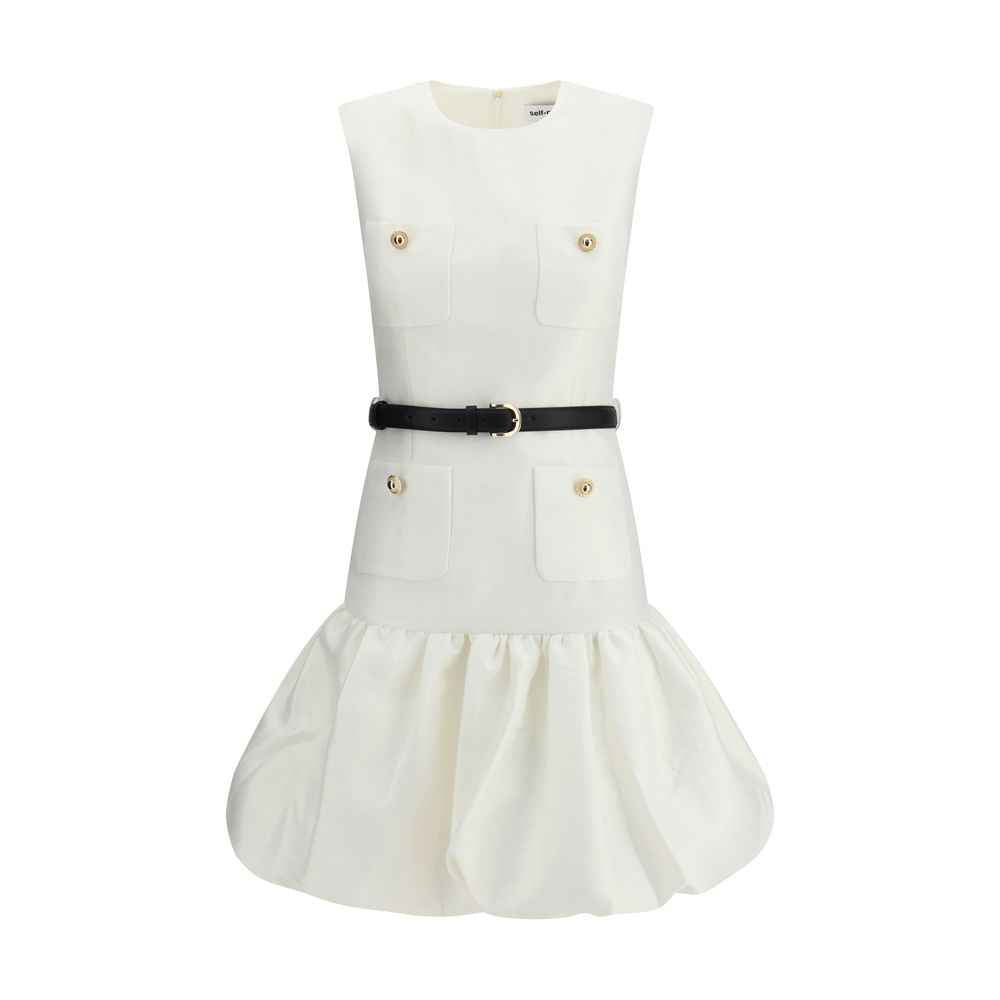 Self-Portrait Taffeta short Dress