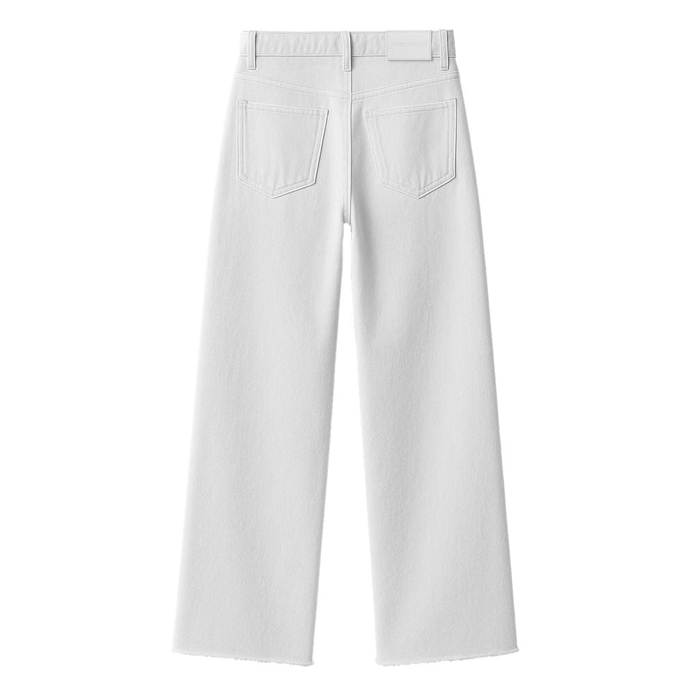 Hinnominate White Cotton Jeans & Pant by Hinnominate