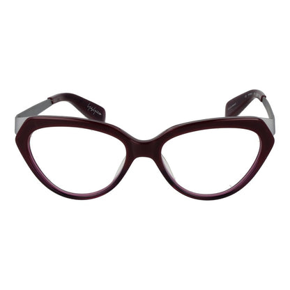 Montures de lunettes unisexes violettes Yohji Yamamoto