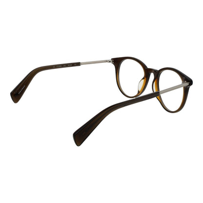 Yohji Yamamoto Brown Men Optical Frames by Yohji Yamamoto