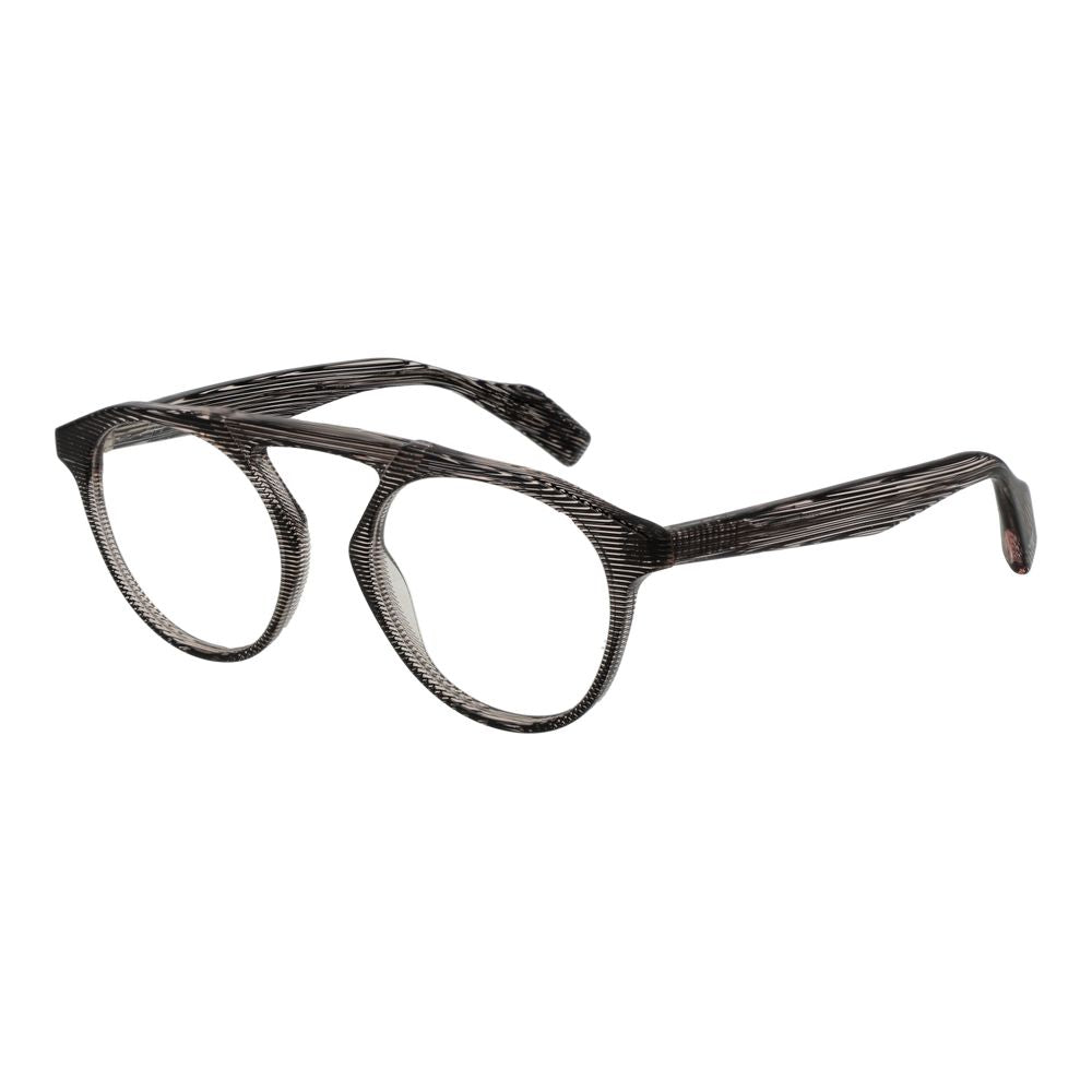 Yohji Yamamoto Brown Men Optical Frames by Yohji Yamamoto