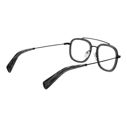 Montures de lunettes unisexes grises Yohji Yamamoto