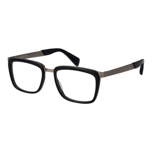 Montures optiques unisexes noires Yohji Yamamoto