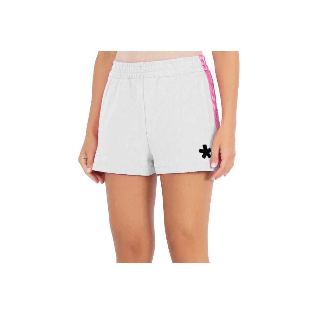 Short en coton blanc Comme des Garçons Fuckdown