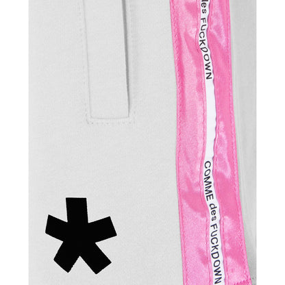 Short en coton blanc Comme des Garçons Fuckdown