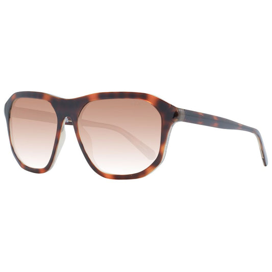 Lunettes de soleil unisexes Guess marron
