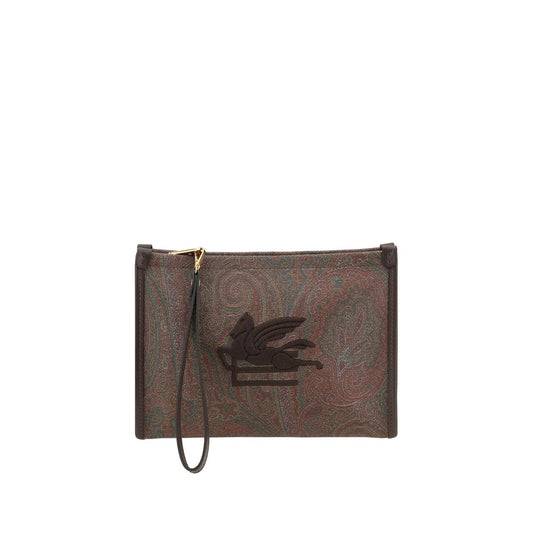 Sac pochette Etro avec détail Pegaso
