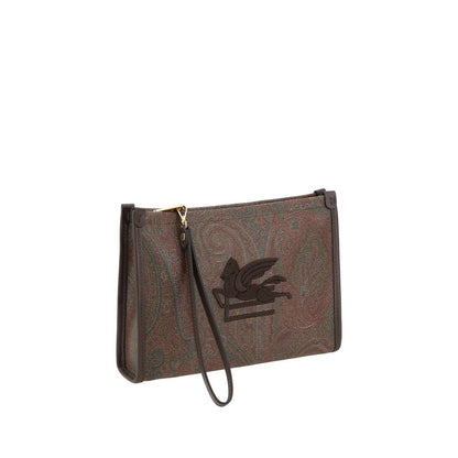 Sac pochette Etro avec détail Pegaso
