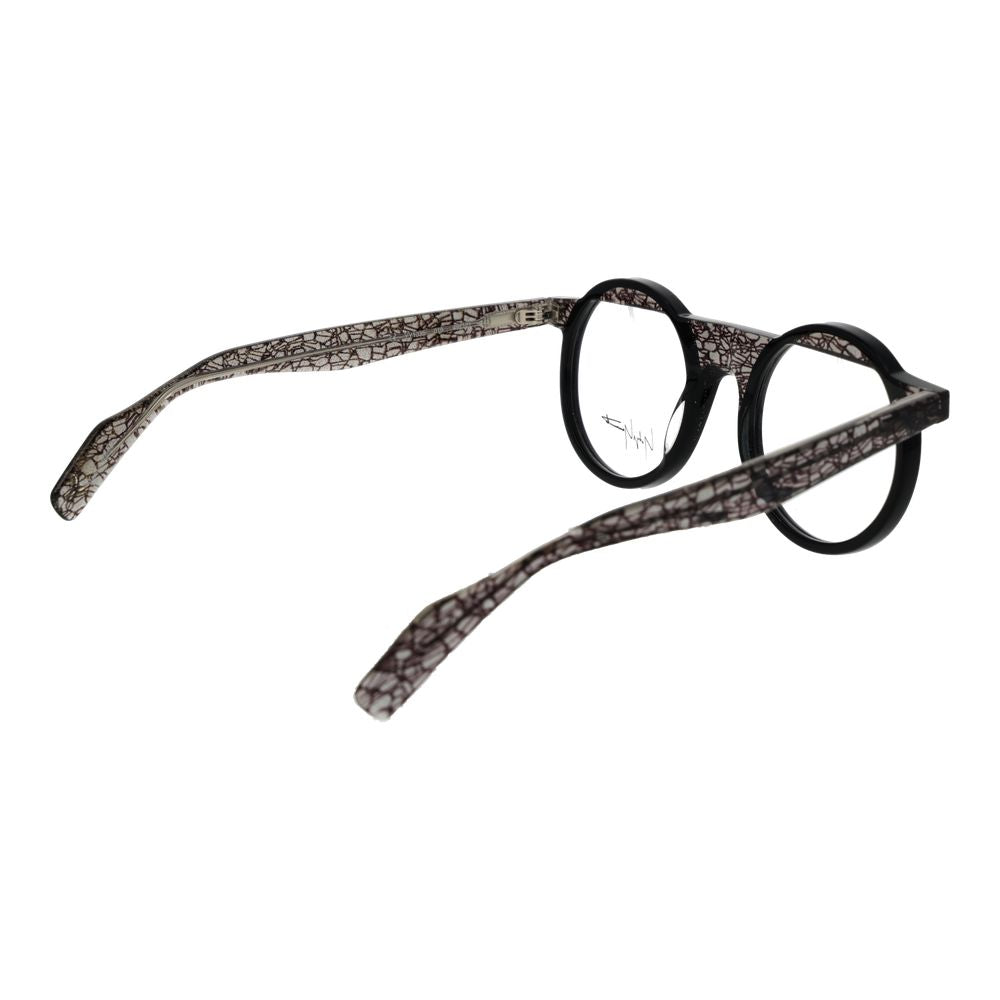 Montures optiques unisexes noires Yohji Yamamoto