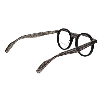 Montures optiques unisexes noires Yohji Yamamoto