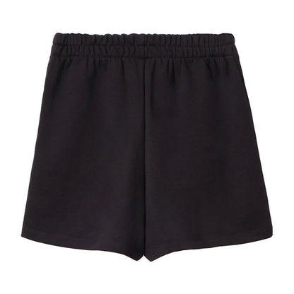 Short en coton noir Comme des Garçons Fuckdown