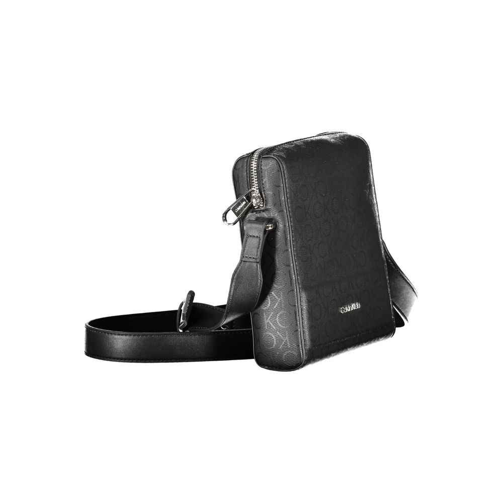 Calvin Klein Black Polyester Shoulder Bag by Calvin Klein
