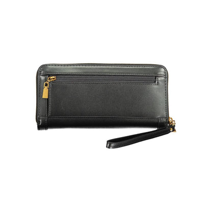 Guess Jeans Black Polyethylene Wallet