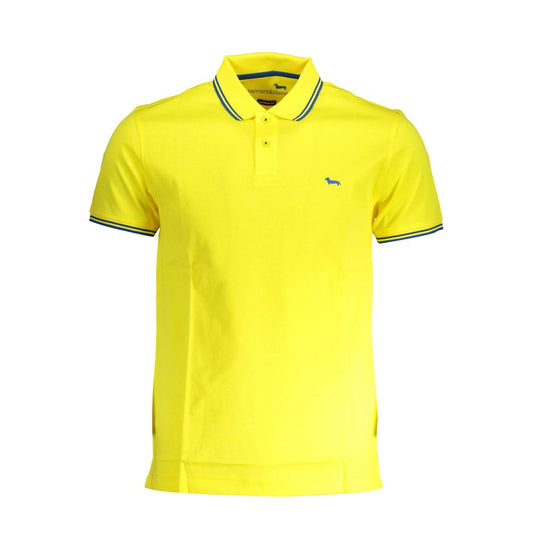 Polo en coton jaune Harmont &amp; Blaine