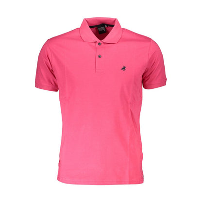 Polo US Grand Polo en coton rose