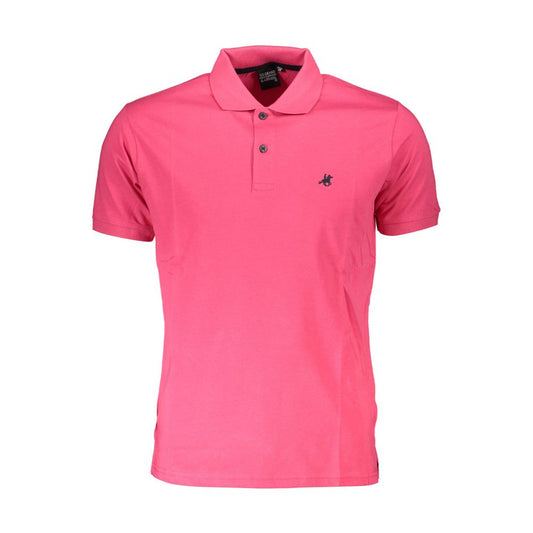 Polo US Grand Polo en coton rose