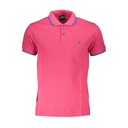 Polo US Grand Polo en coton rose