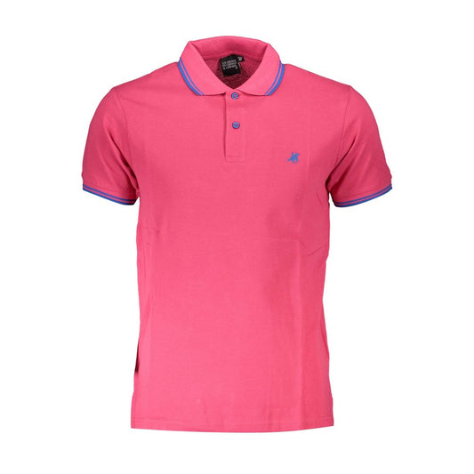 Polo US Grand Polo en coton rose