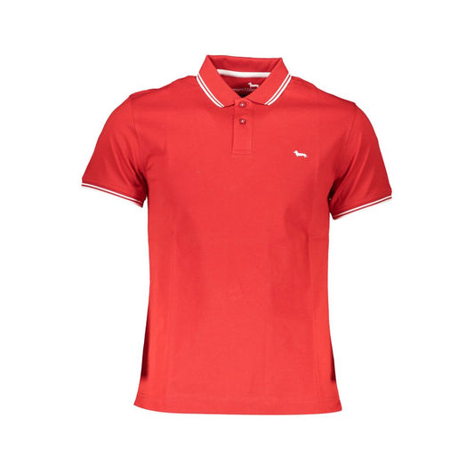 Polo en coton rouge Harmont &amp; Blaine