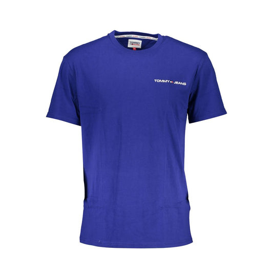 T-shirt en coton bleu Tommy Hilfiger
