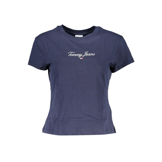 Tommy Hilfiger Blue Cotton Tops &amp; T-Shirt