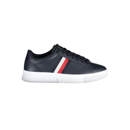 Tommy Hilfiger Blue Polyester Sneaker by Tommy Hilfiger
