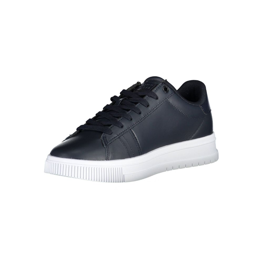 Tommy Hilfiger Blue Polyester Sneaker by Tommy Hilfiger