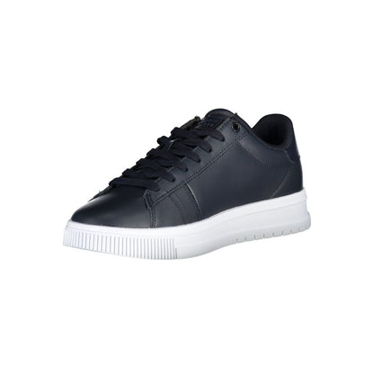 Tommy Hilfiger Blue Polyester Sneaker by Tommy Hilfiger