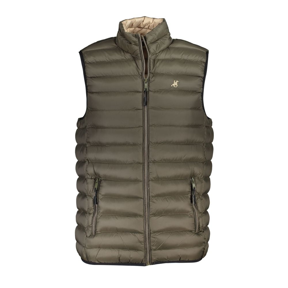 US Grand Polo Green Nylon Jacket