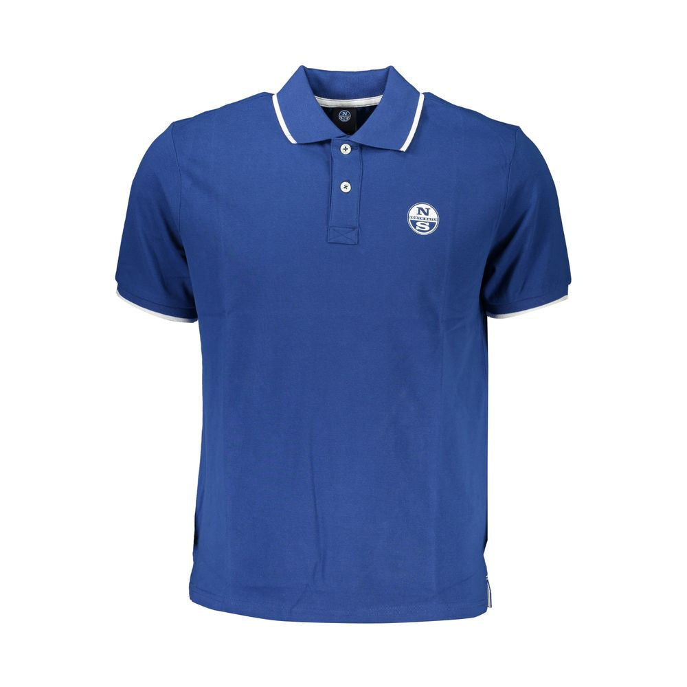 Polo en coton bleu North Sails