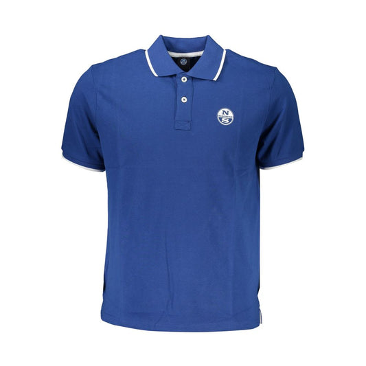 Polo en coton bleu North Sails