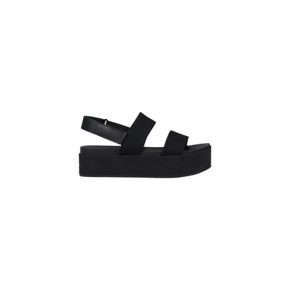 Calvin Klein Jeans Black Organic Cotton Sandal by Calvin Klein Jeans
